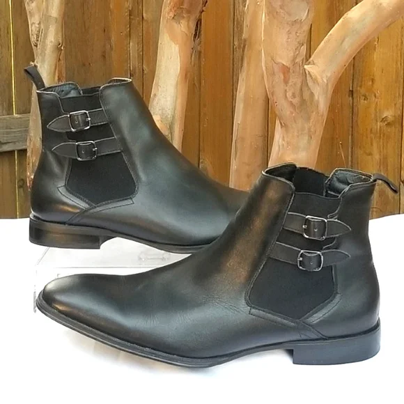 Alfani | Shoes | Alfani Rory Buckled Chelsea Ankle Boots  display picture 1